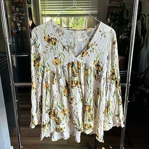 Free people floral top